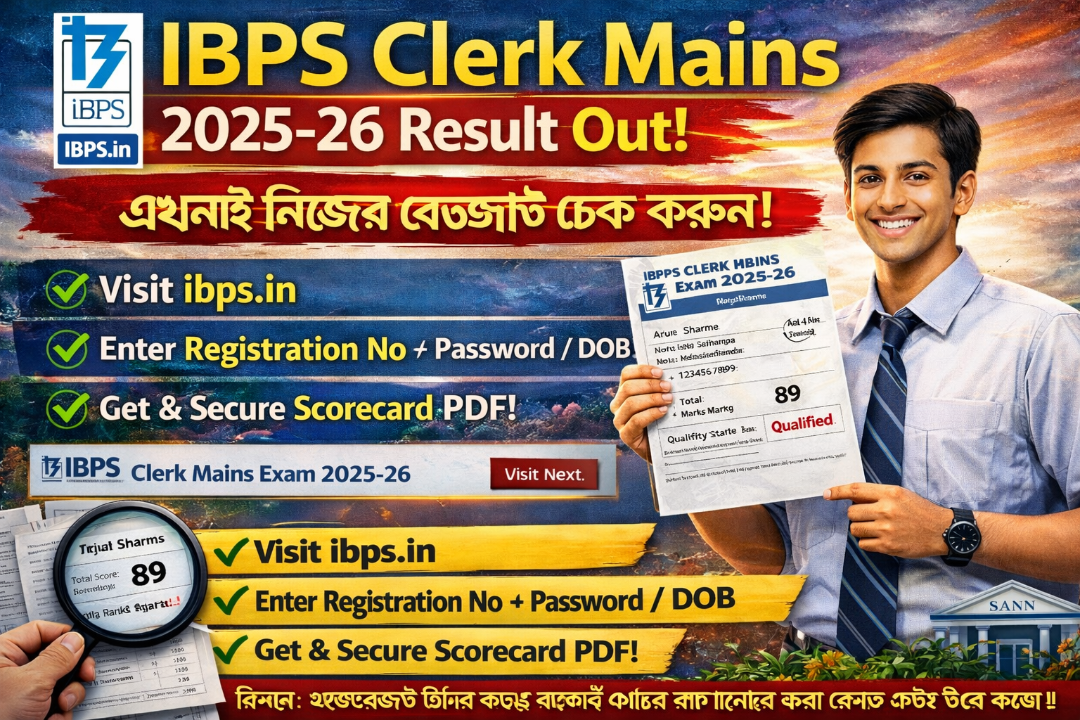 ibps clerk main